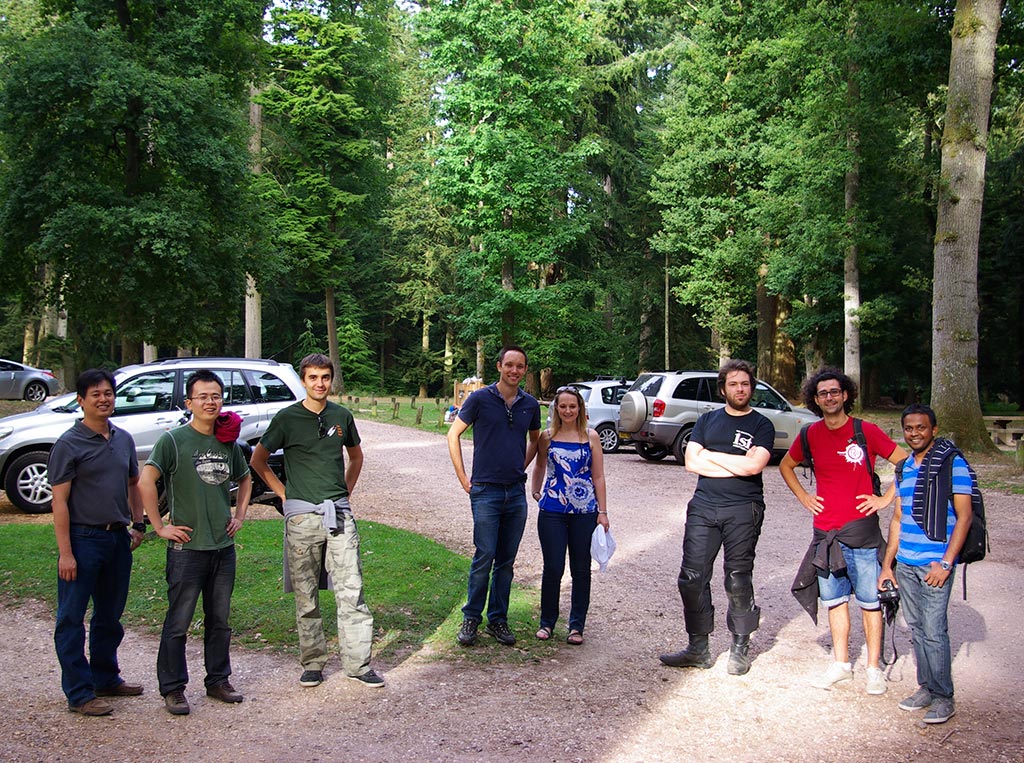 The Team in the New Forest, September 2013