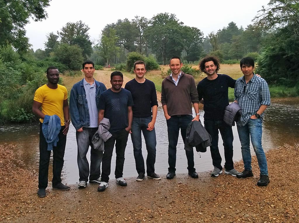 The Team in the New Forest, August 2015
